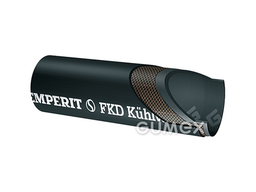 FKD-R, 10/17mm, 6bar, EPDM/EPDM, -40°C/+120°C, schwarz, 